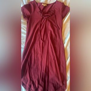 Deeper red dress